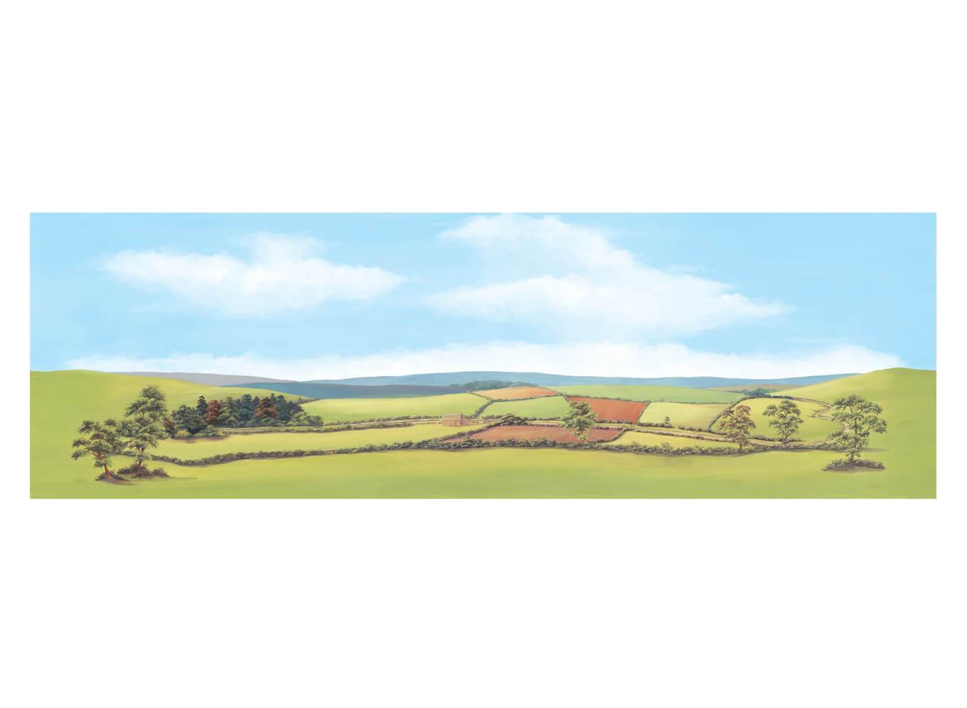 Medium Country Landscape Backscene