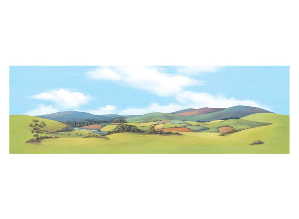 Medium Mountainous Landscape Backscene