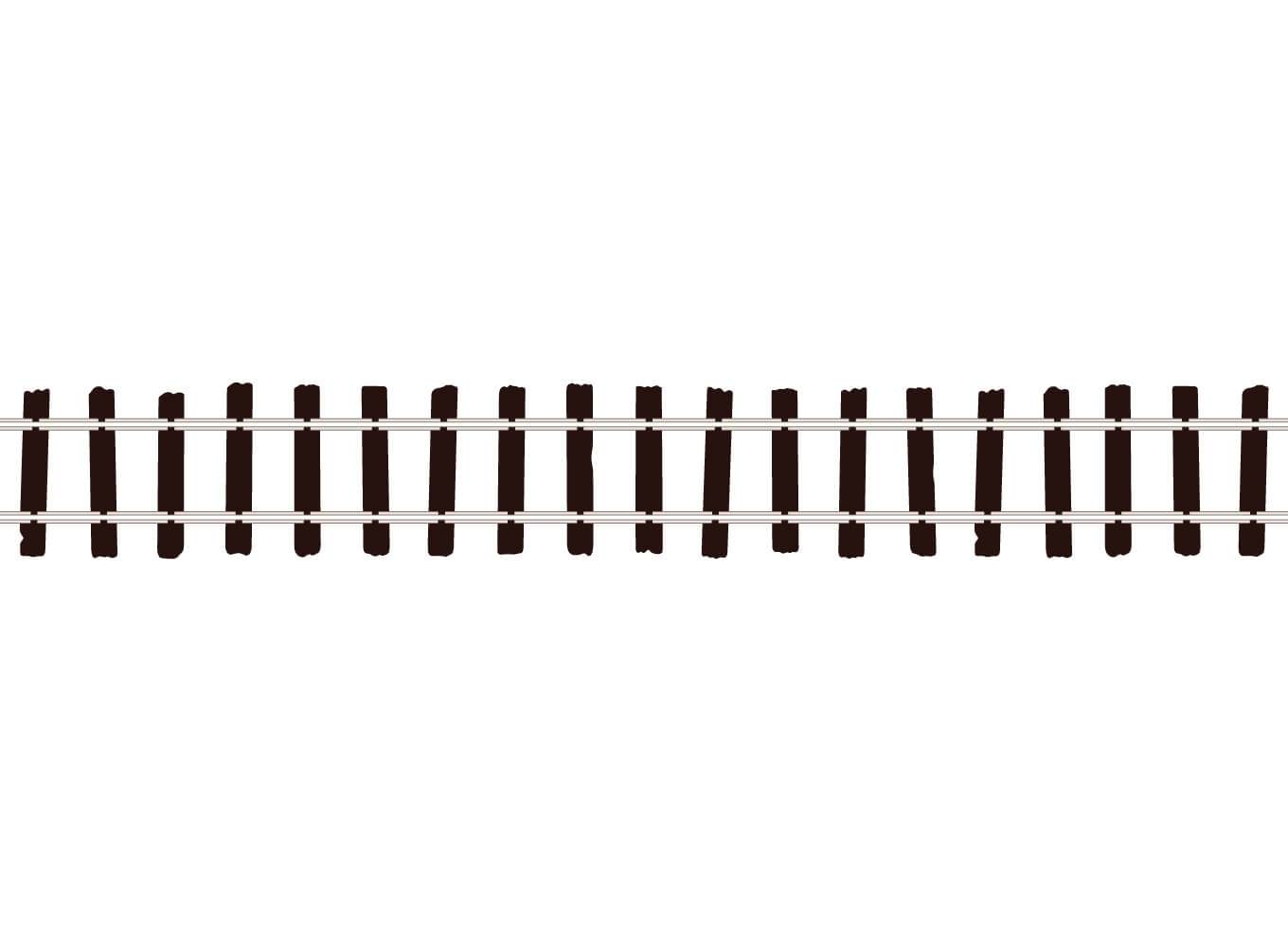 Flexible Track, Wooden Sleeper