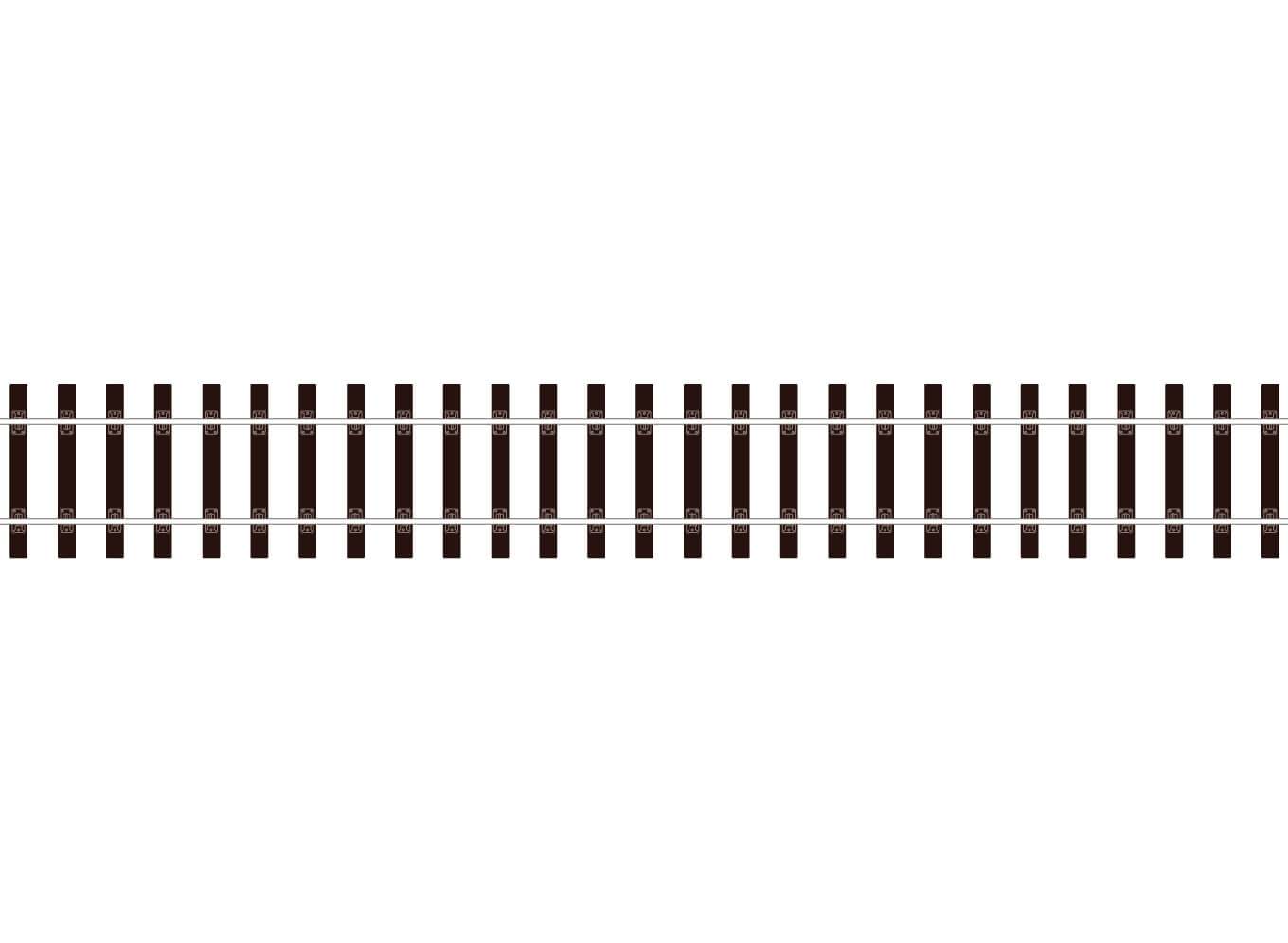 Bullhead O Gauge Flexible Track - Wooden Sleeper