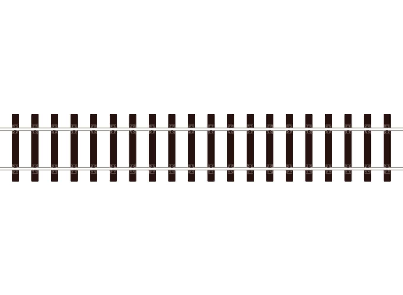 Flexible Track, Wooden Sleeper