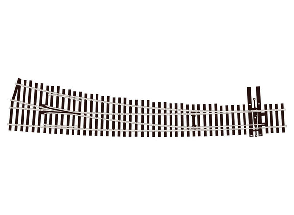 Curved Turnout, 7th Radius, Right Hand