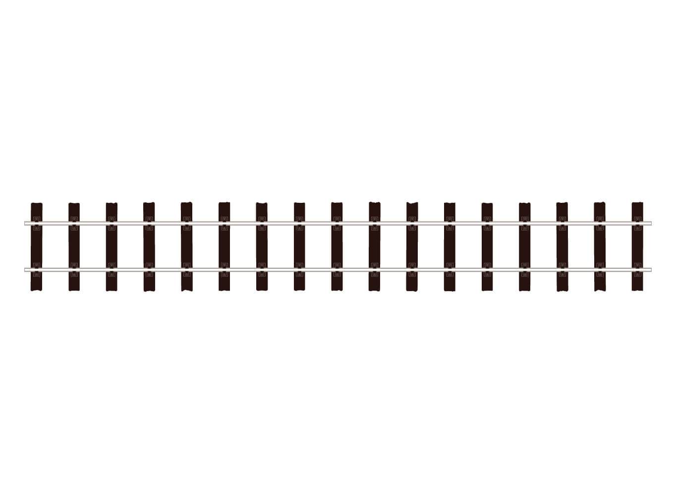 Flexible Track, Wooden Sleeper
