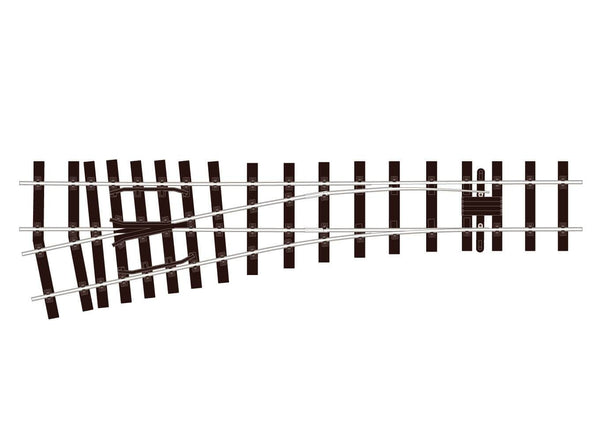 Turnout, Medium Radius, Left Hand