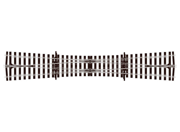 Bullhead O Gauge Crossing - Double Slip