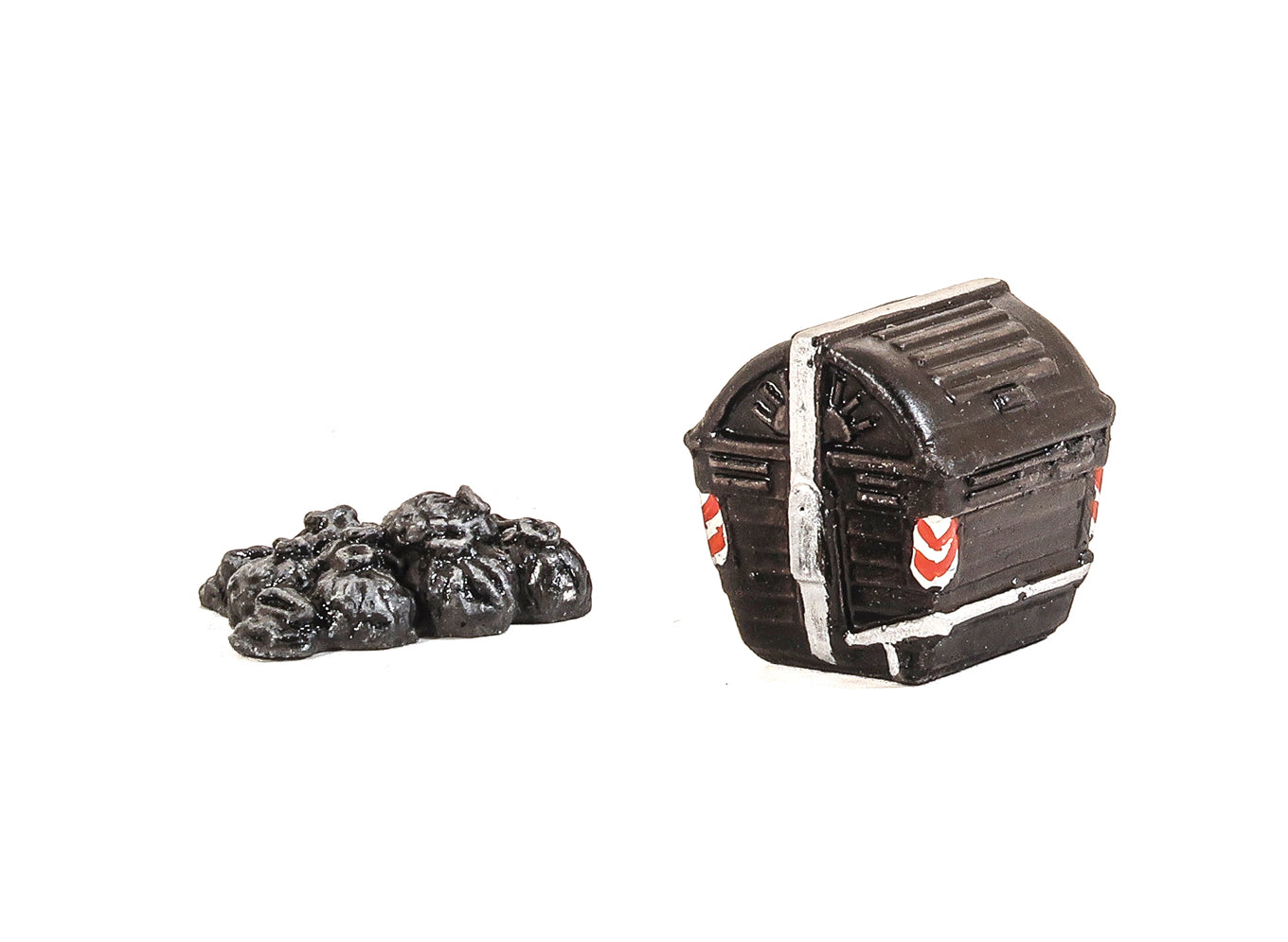 Communal Refuse Bin and Grouped Poly Sacks