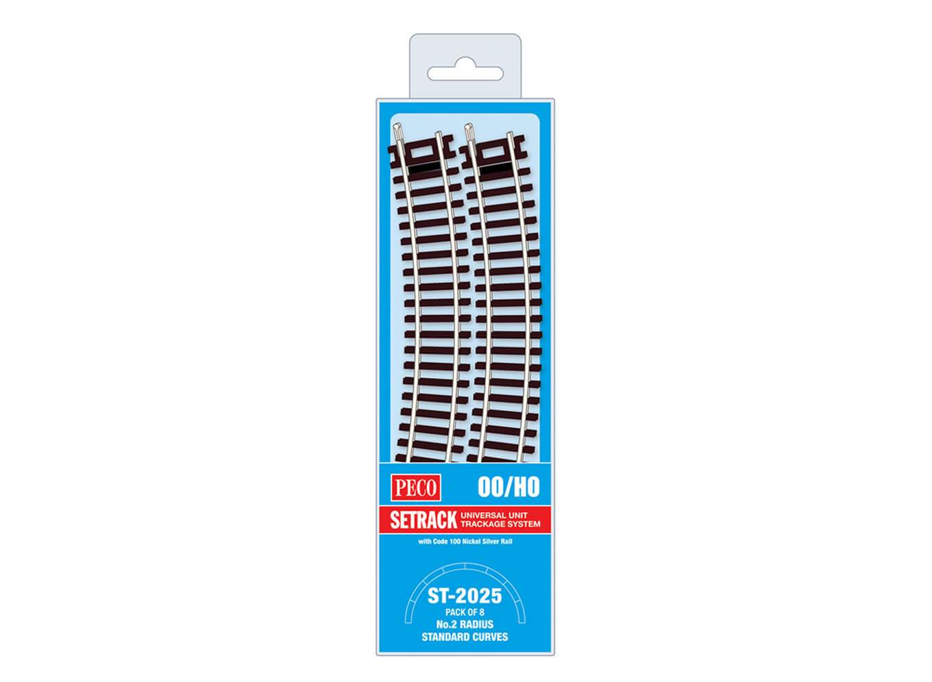 Standard Curve, 2nd Radius (Pack of 8)