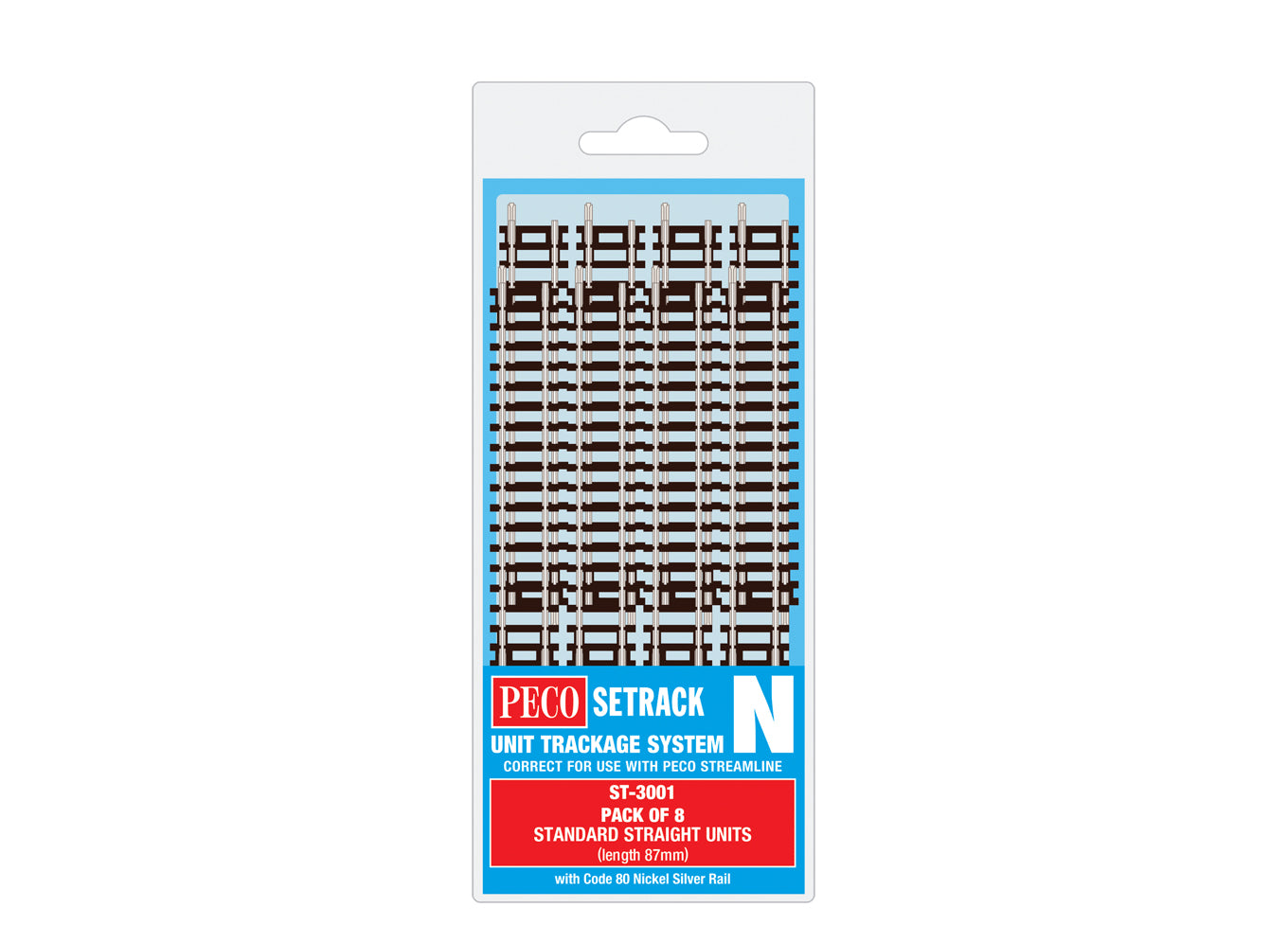 Standard Straight (Pack of 8)