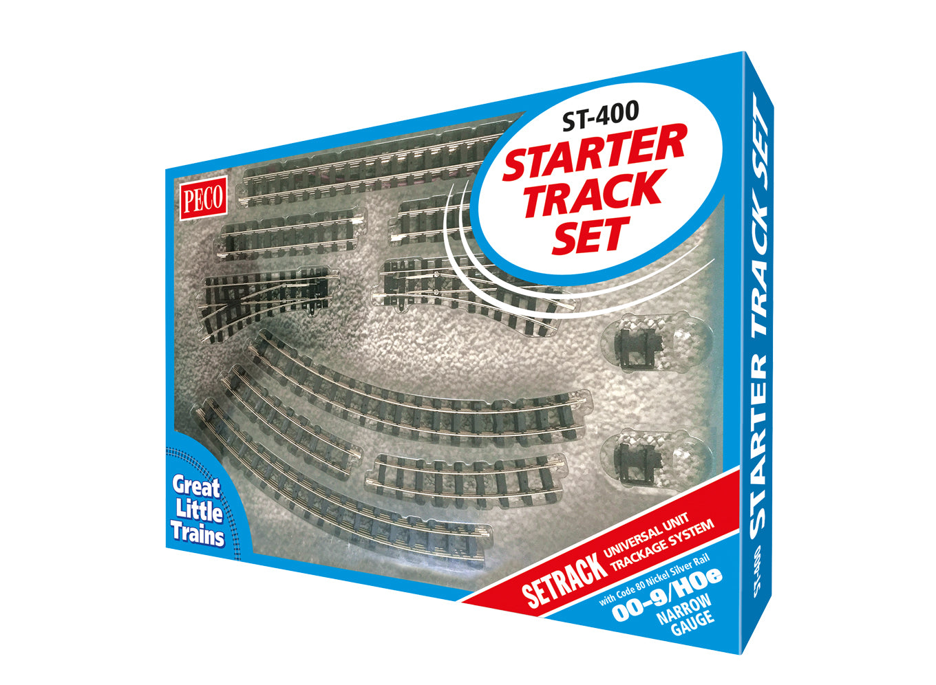 Starter Track Set - OO-9/HOe Gauge