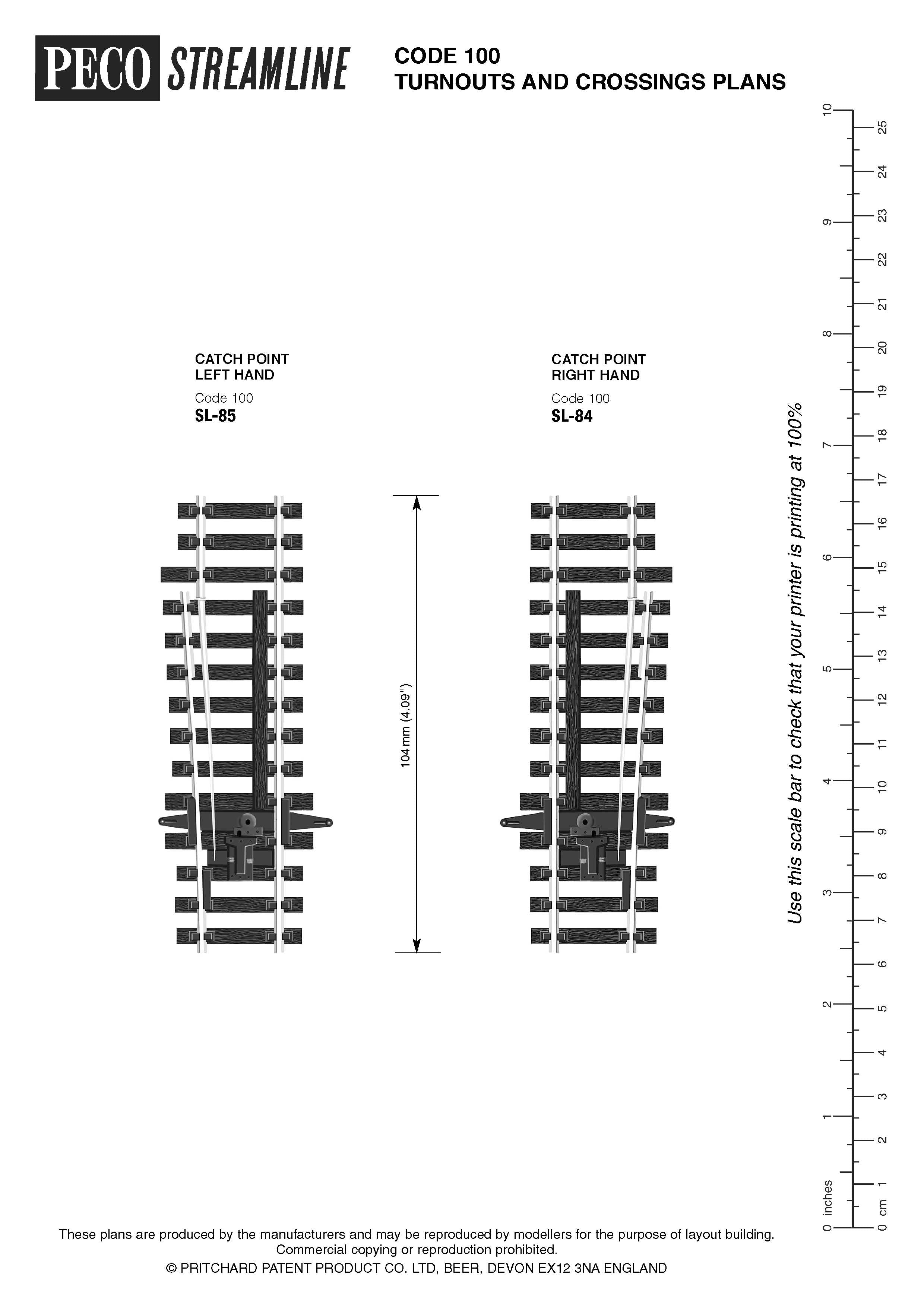 SL-85 Plan Sheet
