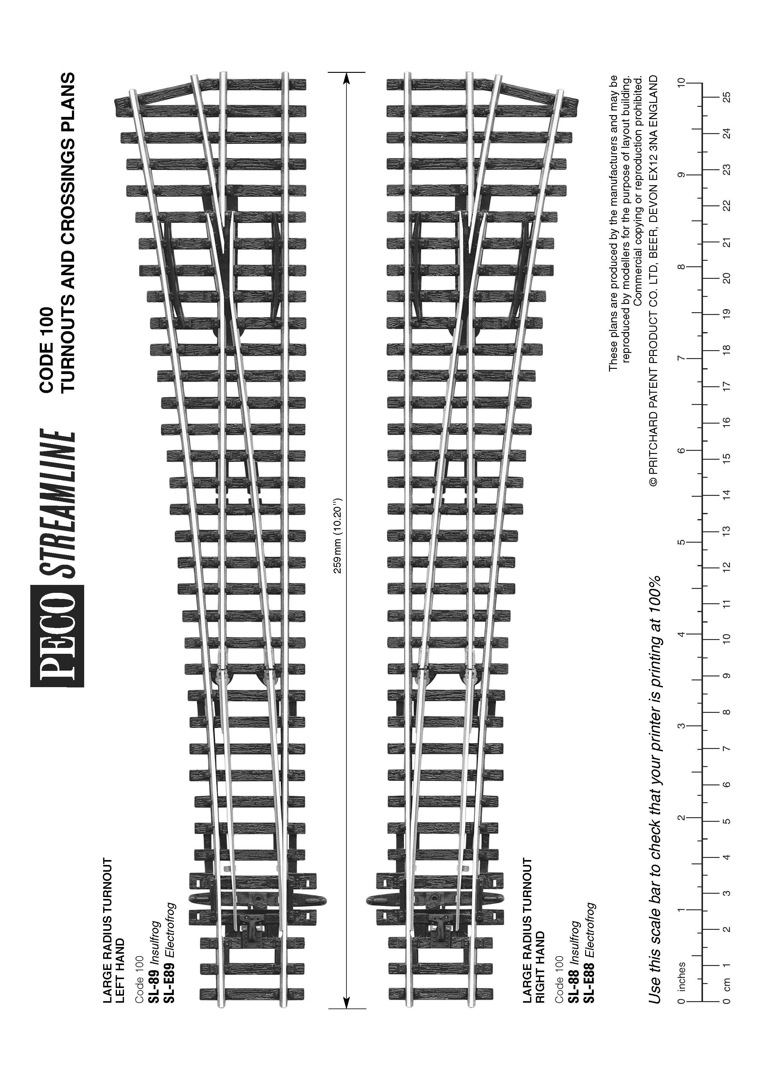 SL-88 / SL-E88 / SL-E188 Plan Sheet