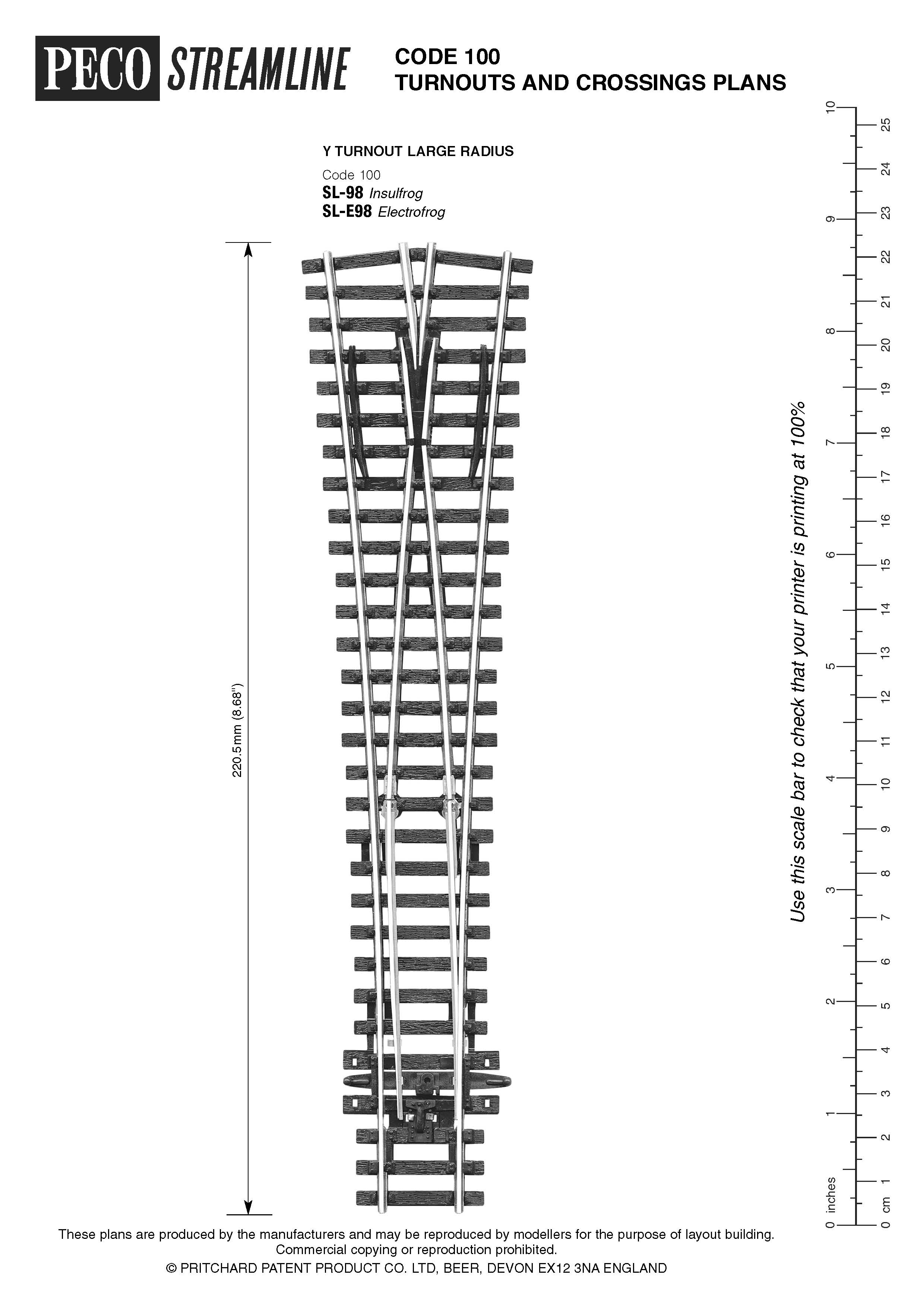 SL-98 / SL-E98 / SL-E198 Plan Sheet