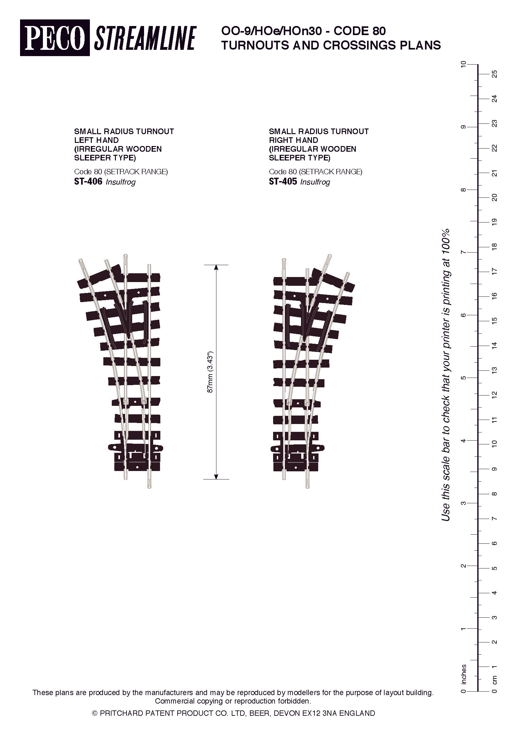 ST-406 Plan Sheet