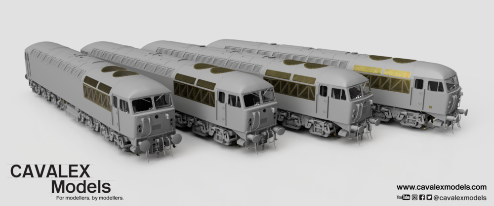 Cavalex Models announce Class 56 project in OO
