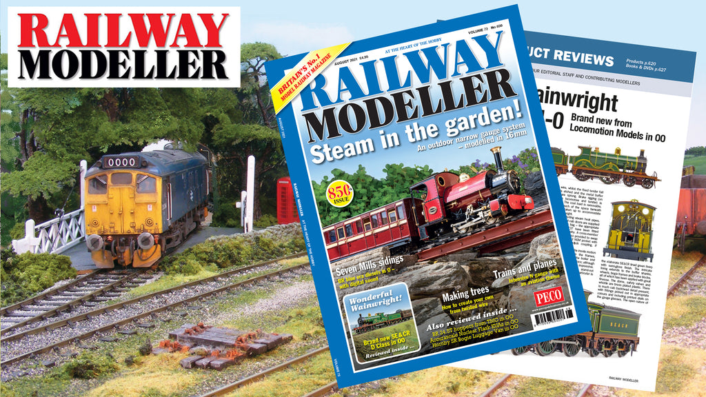 Railway Modeller – Ausgabe August 2021 – Jetzt im Angebot!