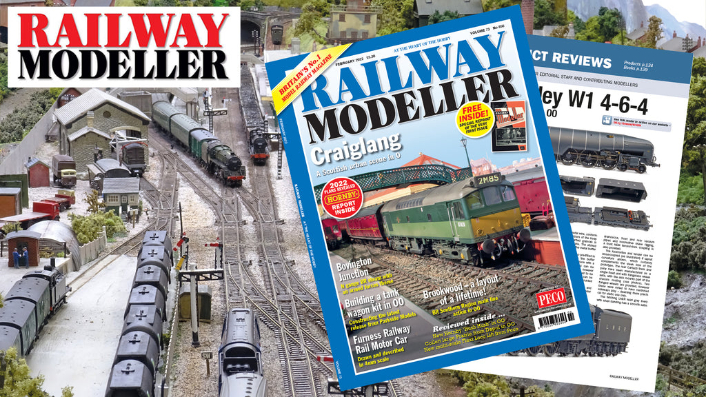 Railway Modeller – Ausgabe Februar 2022 – Jetzt im Angebot!
