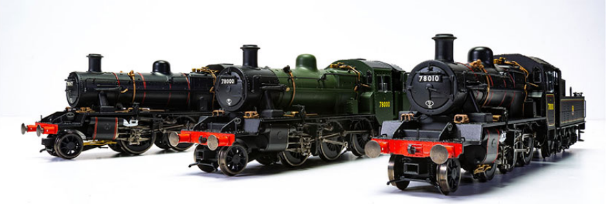 Hornby Reveal BR Standard Class 2MT & 'Streamlined' W1 Samples