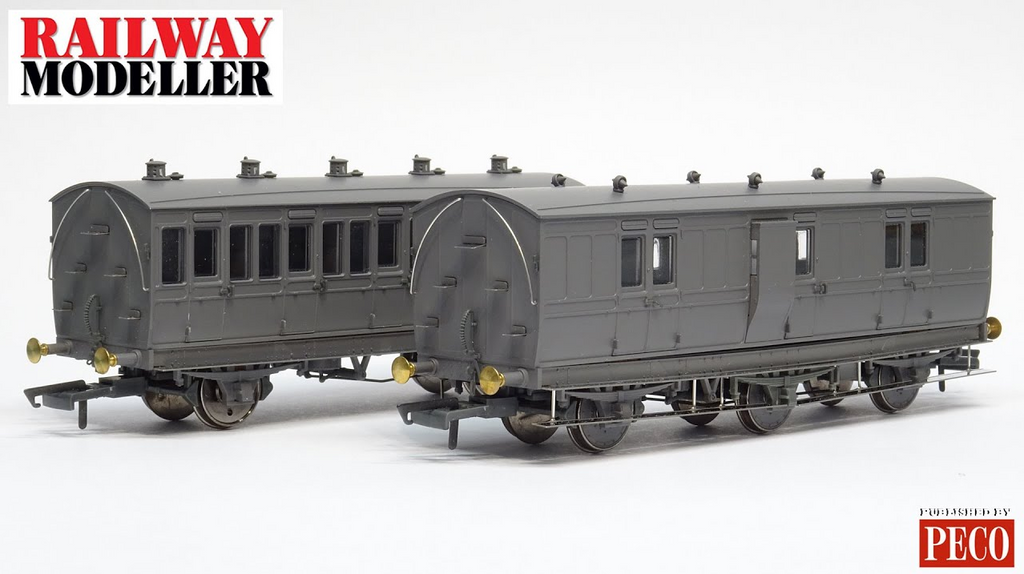 Hattons 'Genesis' 4 & 6 Wheel Coach Samples - Railway Modeller - March 2021