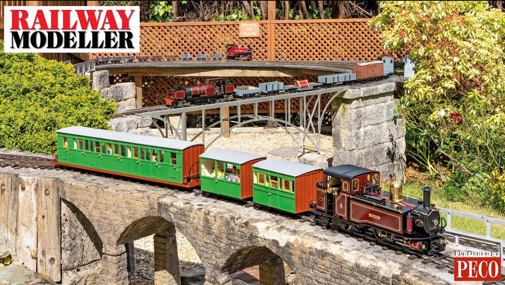 Steam in the Garden - Railway Modeller - August 2021 Issue