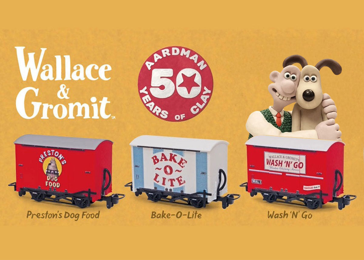 Coming Soon: PECO x Aardman Wallace & Gromit 00-9 Collection
