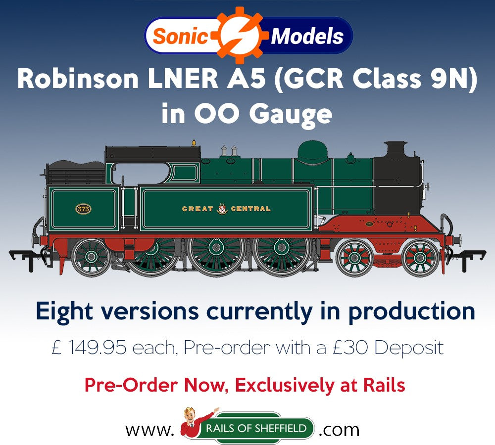 Sonic unveils first 4mm locomotive – GCR/LNER 4-6-2T