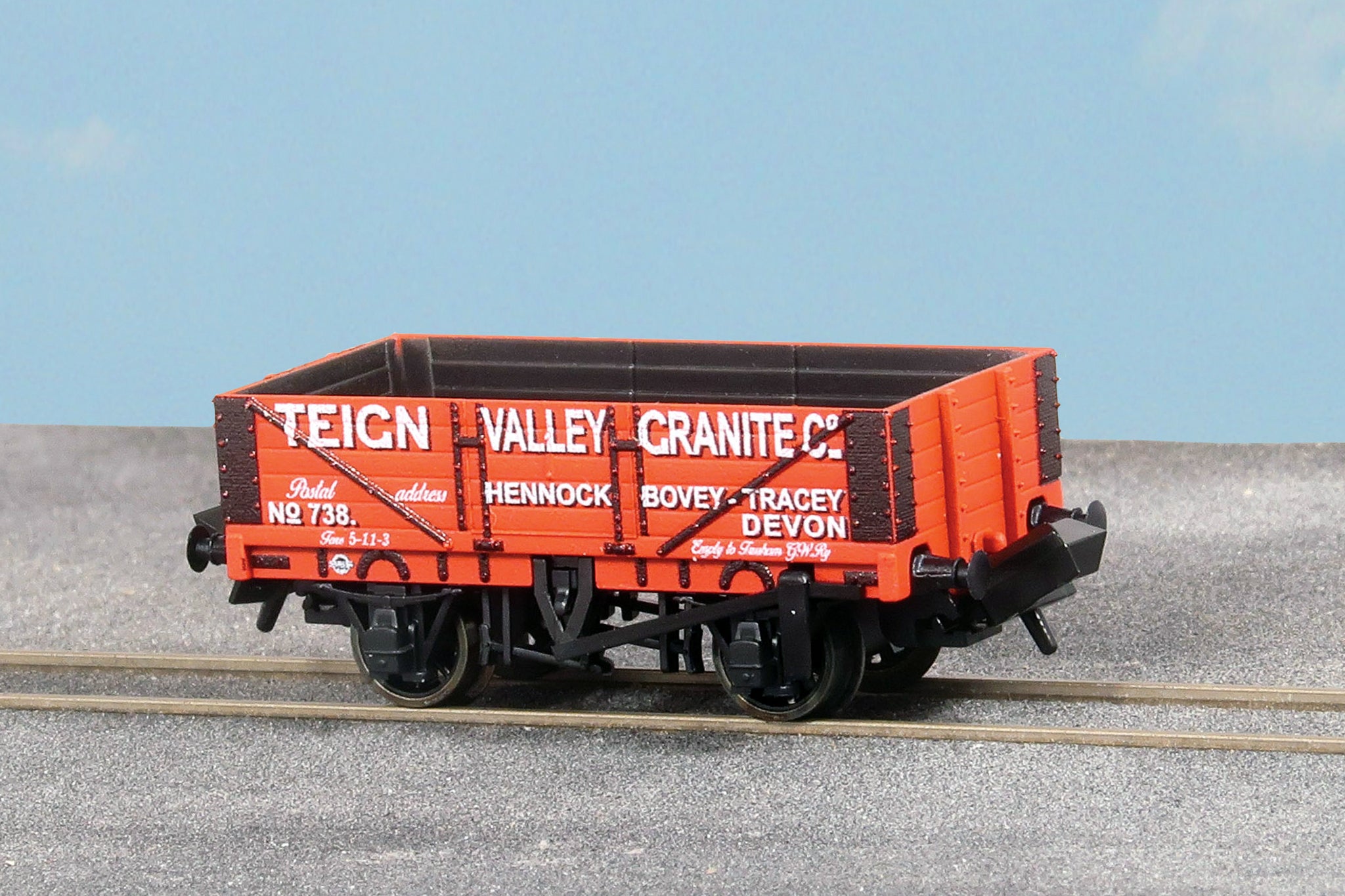 NEUER 5-Planken-Teign-Valley-Wagen