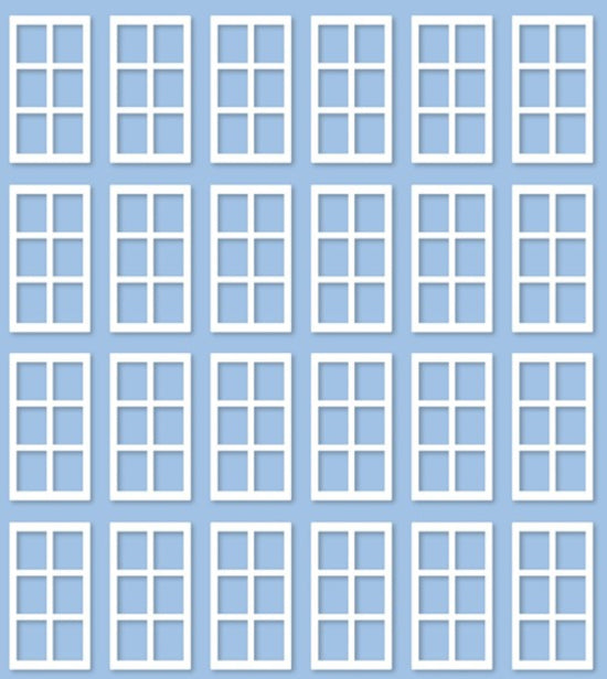 139 - RATIO - OO/HO - Signal Box Window Mouldings (pair)
