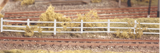 216 - RATIO - N - Lineside Fencing, White