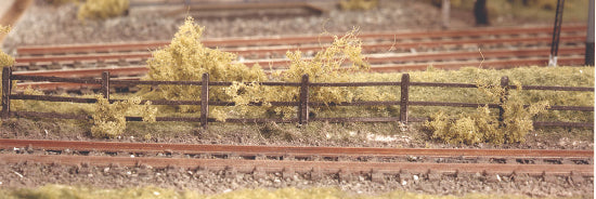 217 - RATIO - N - Lineside Fencing, Wood Brown