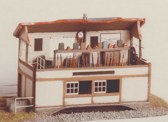 224 - RATIO - N - Signal Box Interior (inc. Window frames) Etched Brass