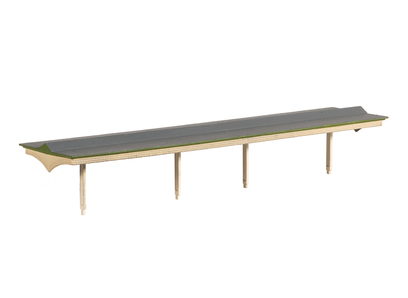 225 - RATIO - N - Flat Roof Platform Canopy With Valencing