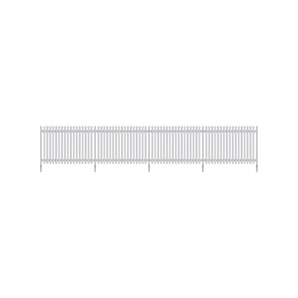 281 - RATIO - N - Modern Palisade Fencing (896mm)