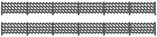 427 - RATIO - OO/HO - LMS (MR) Station Fencing, Black