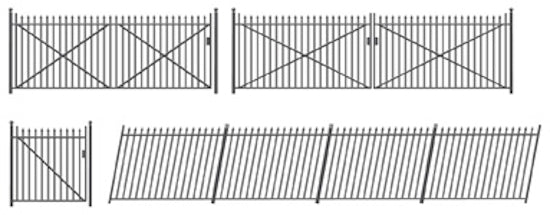 435 - RATIO - OO/HO - Spear Fencing (gates & ramps)