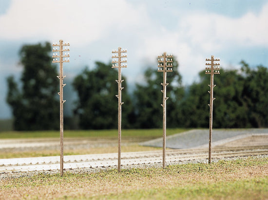 452 - RATIO - OO/HO - Telegraph Poles (16 per pack)