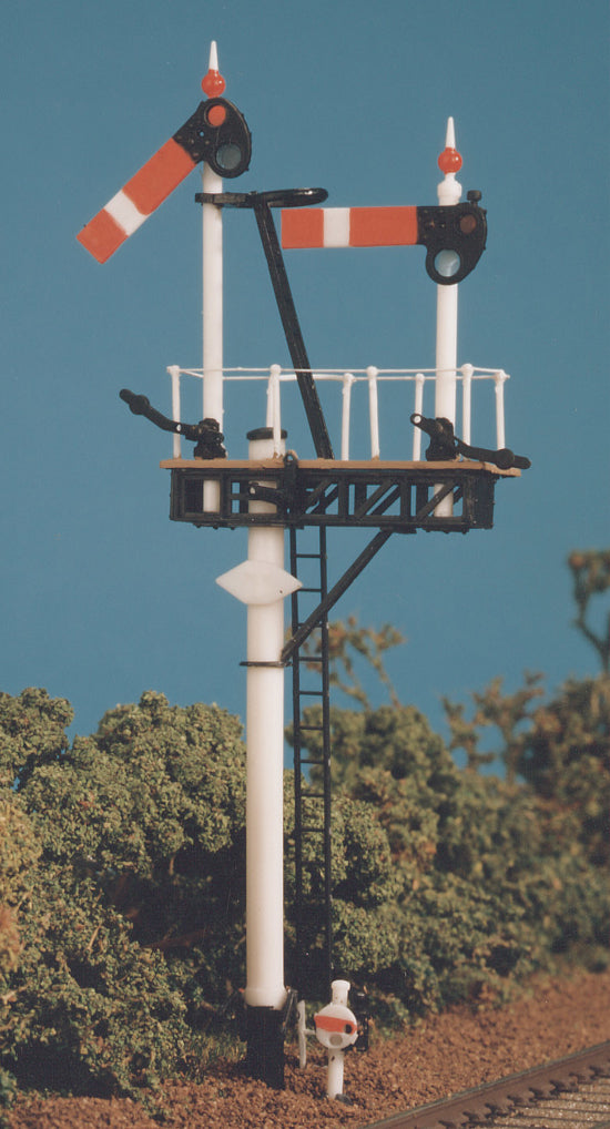 468 - RATIO - OO/HO - GWR Round Post (1 set Brackets/jcn.Signals)