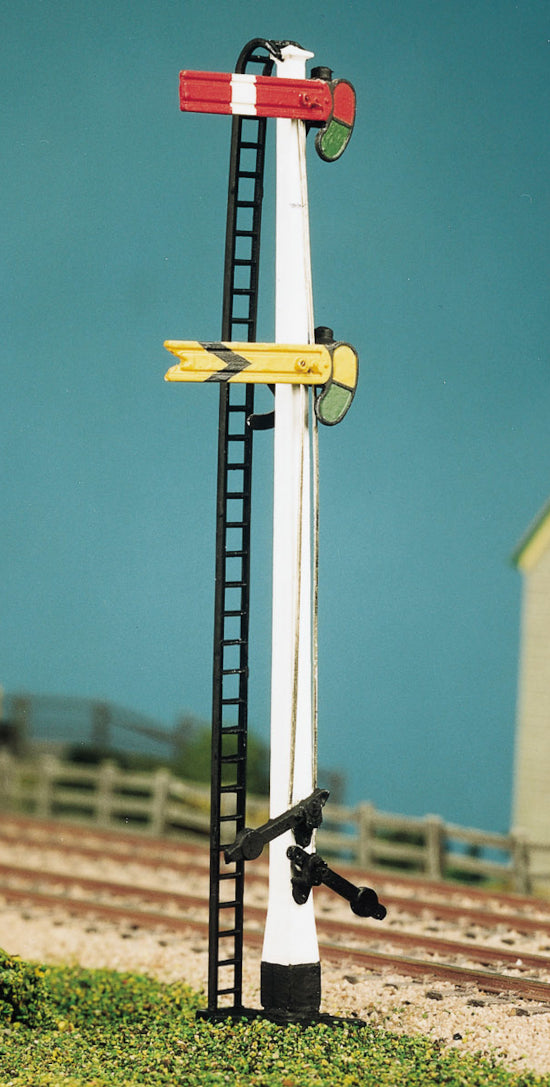 477 - RATIO - OO/HO - LNWR Square Post (4 signals inc. Jcn/brackets)
