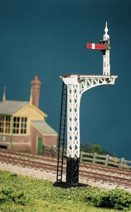 486 - RATIO - OO/HO - LNER Latticed Post (4 signals inc. Jcn/brackets)