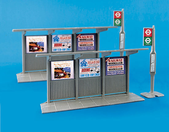 5007 - Modelscene - OO/HO - Bus Stop & shelter