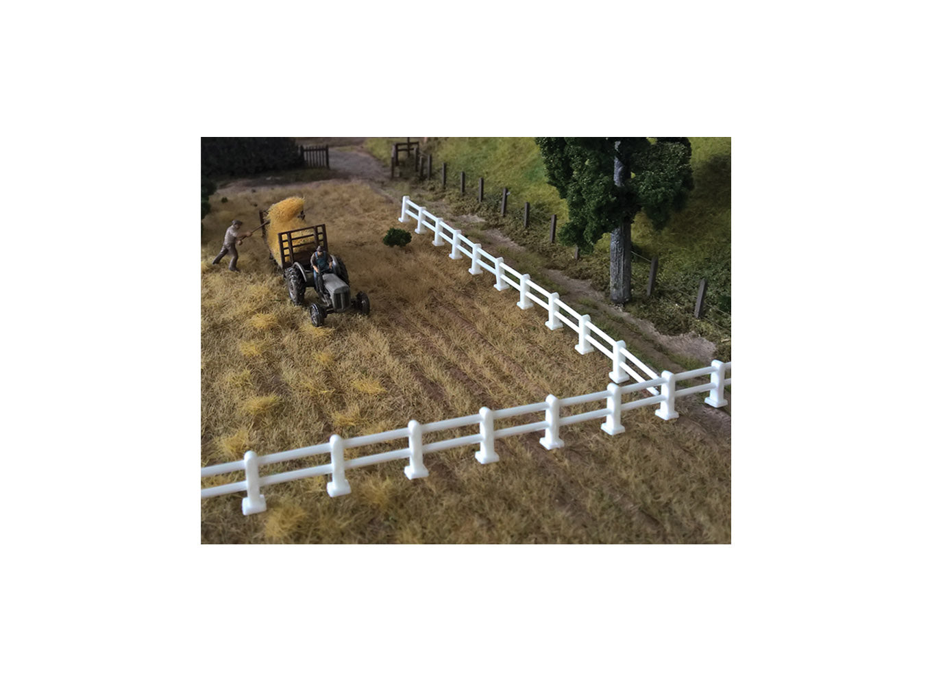 5027 - Modelscene - OO/HO - Post & Rail fences