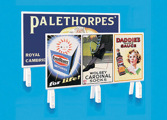 5039 - Modelscene - OO/HO - Hoardings, Steam Era