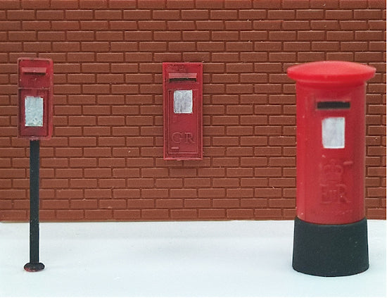 5044 - Modelscene - OO/HO - Post Boxes