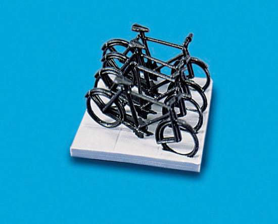 5055 - Modelscene - OO/HO - Cycles (4) & Stand (1)