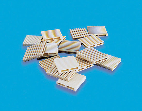 5081 - Modelscene - OO/HO - Pallets (assorted, 3 types)