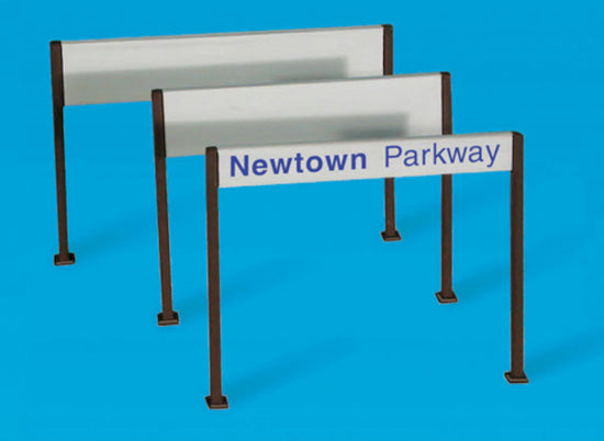 5095 - Modelscene - OO/HO - Station Nameboards, Modern Type