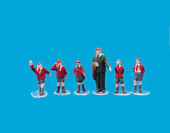 5121 - Modelscene - OO/HO - Schoolboys & Master