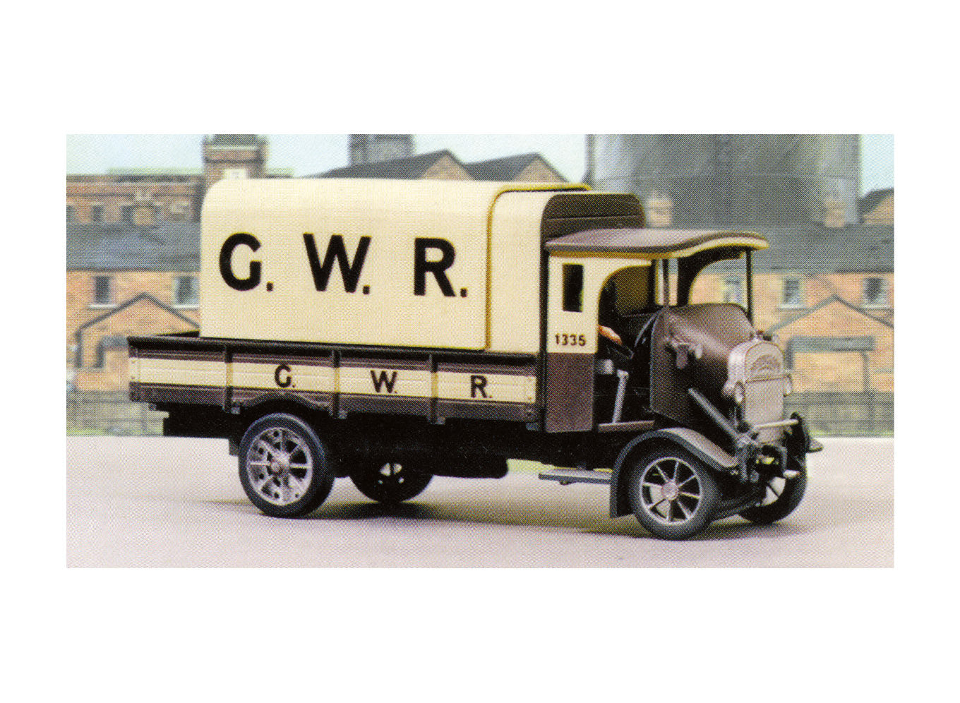 5136 - Modelscene - OO/HO - Thornycroft PB 4 Ton Lorry, GWR Livery