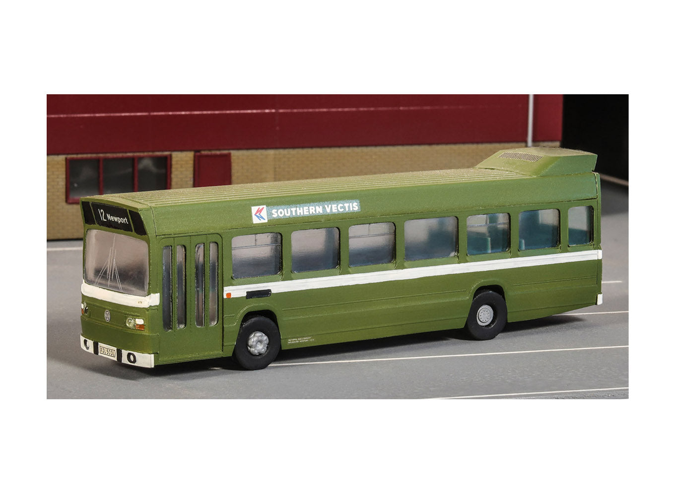 5143 - Modelscene - OO/HO - Vari-Kit Green Leyland National, single Decker Bus