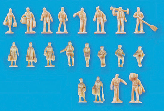 5157 - Modelscene - N - Assorted Unpainted Figures set B