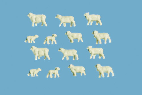 5177 - Modelscene - N - Sheep & lambs
